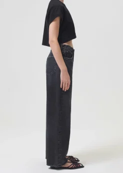 Fashion AGOLDE Aiden Tee In Black