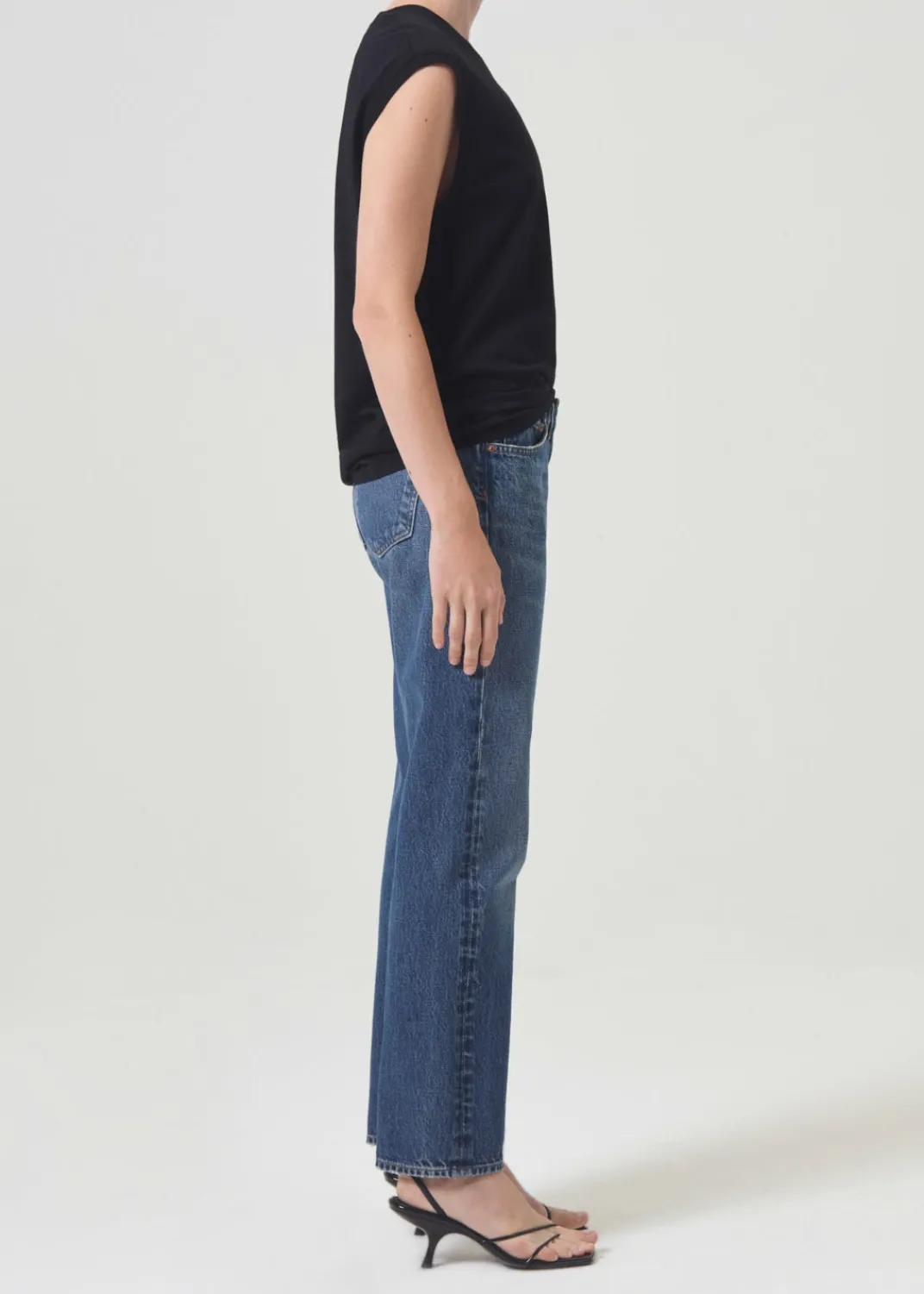 Hot AGOLDE Amber Jean In Milestone