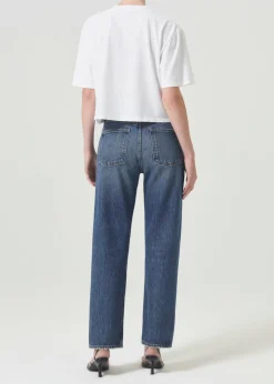 Cheap AGOLDE Anya Tee In White