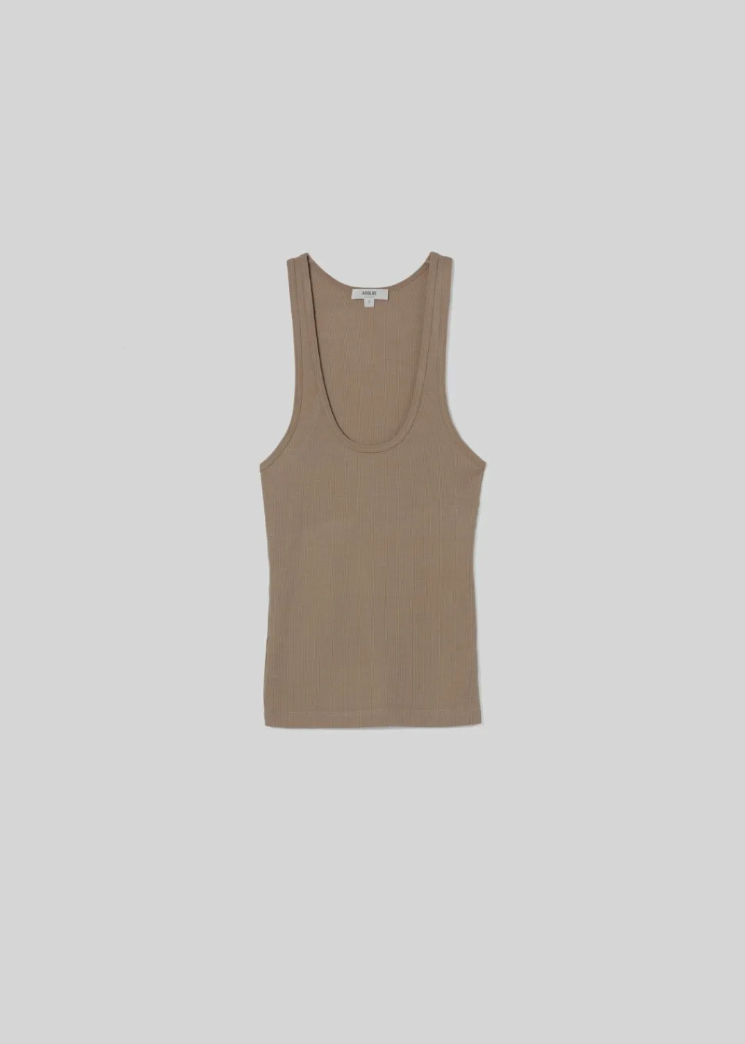 Fashion AGOLDE Bianca Tank In Snail