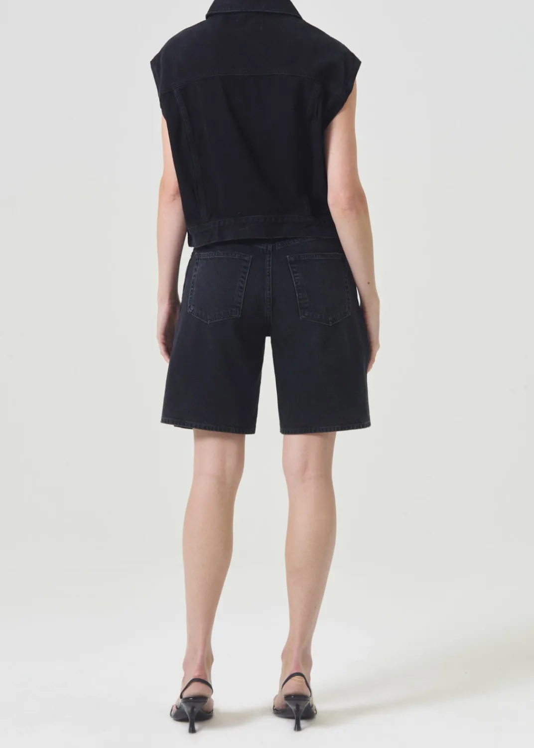 Shop AGOLDE Charli Vest In Jagged