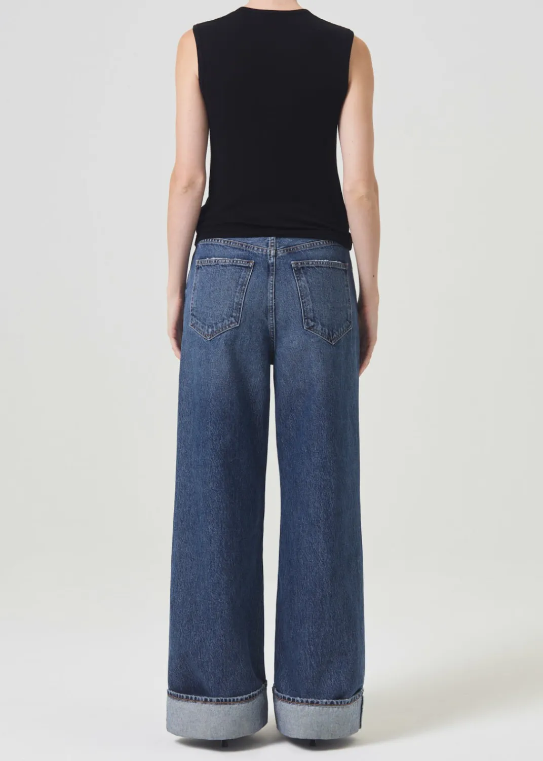 Outlet AGOLDE Dame High Rise Wide Leg In Control