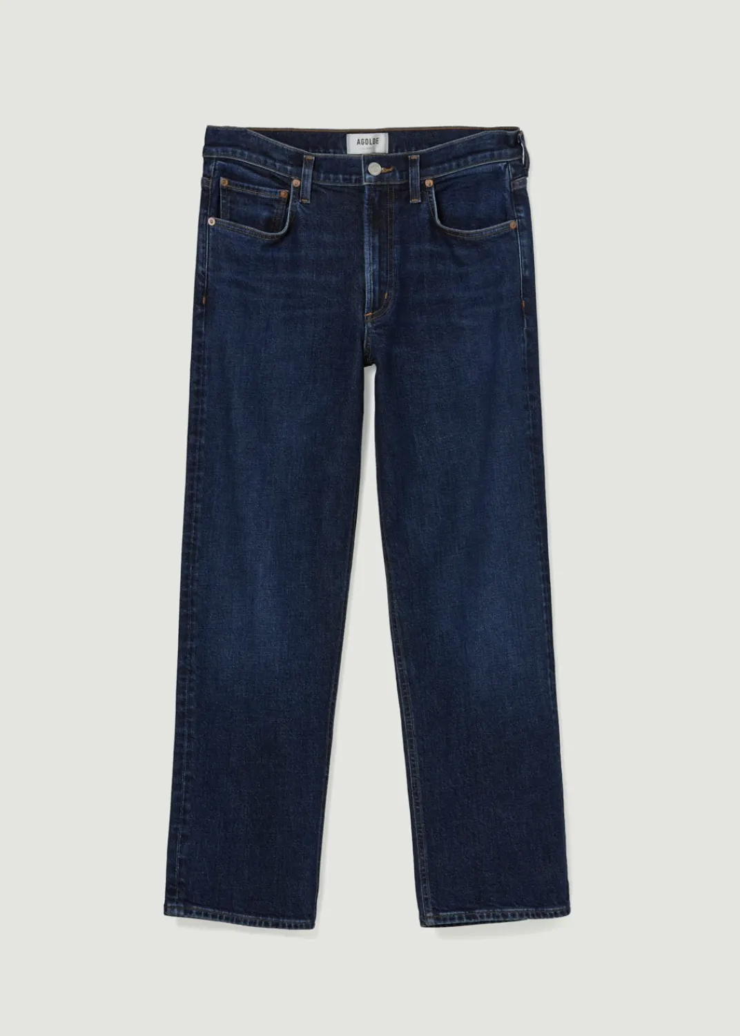 New AGOLDE Kye Mid Rise Straight Crop (Stretch) In Song