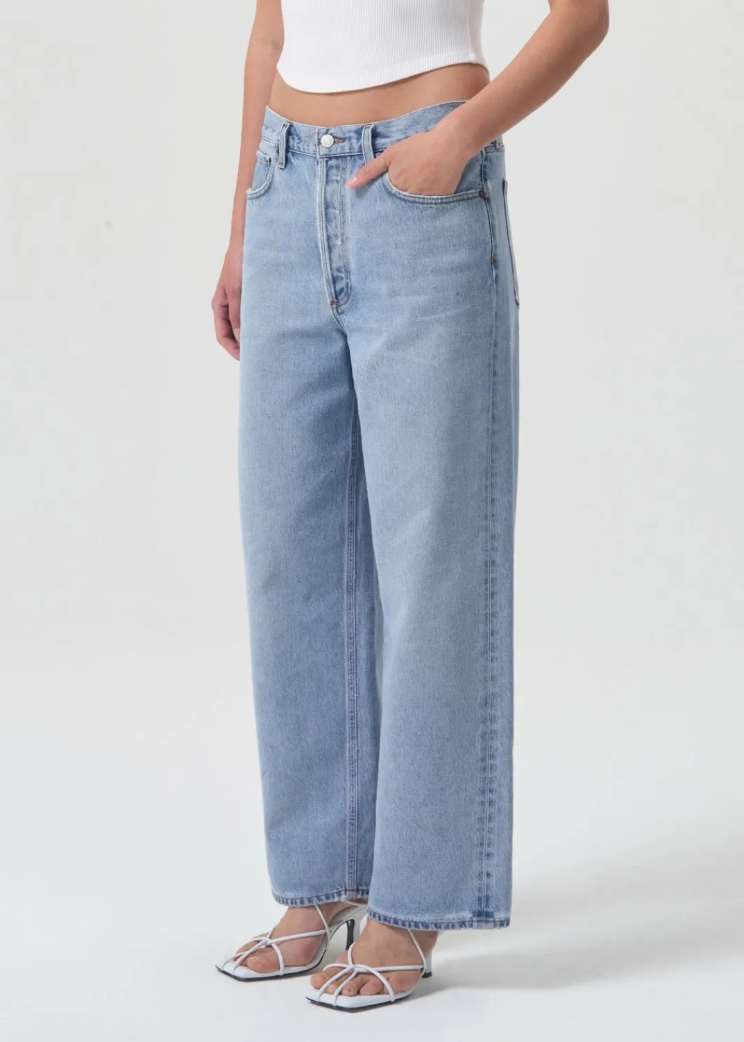 Shop AGOLDE Low Slung Baggy 28\\