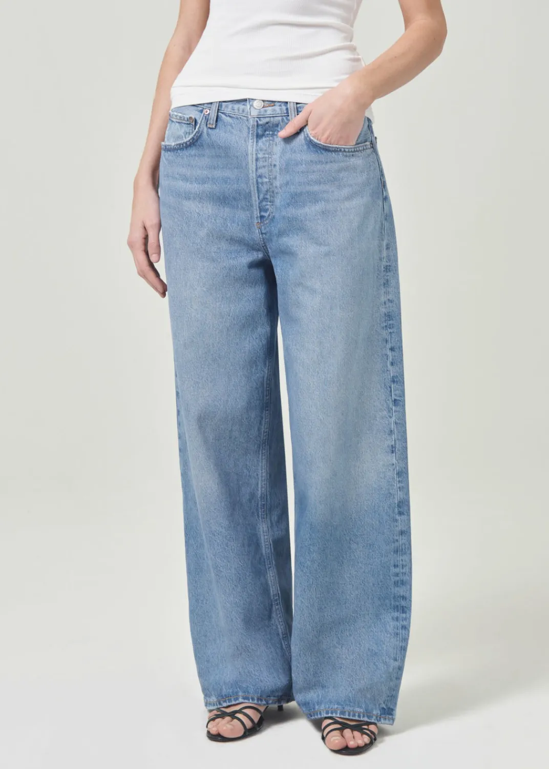 Cheap AGOLDE Low Slung Baggy 30.5\\