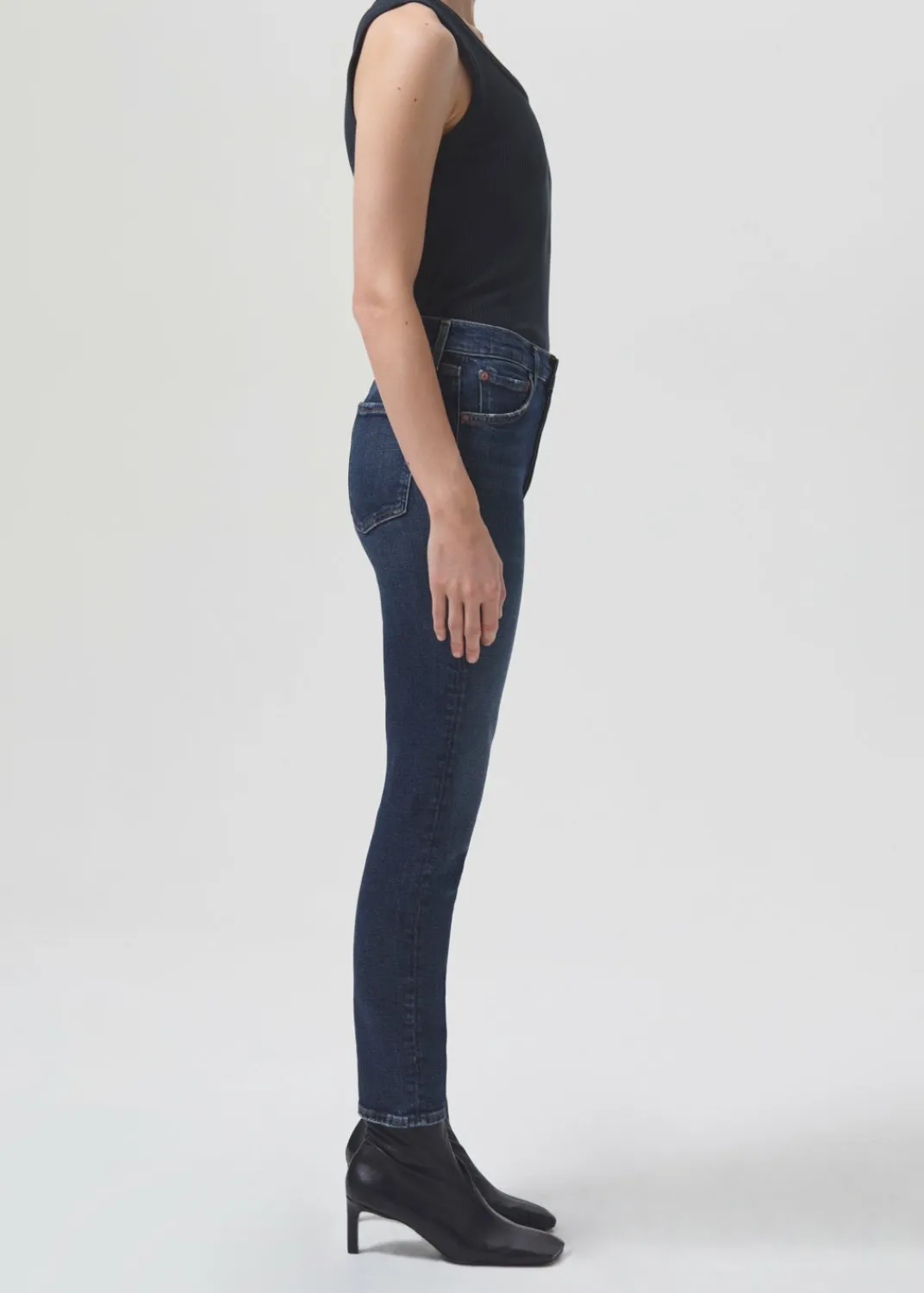 Store AGOLDE Nico High Rise Slim Fit (Stretch) In Ovation