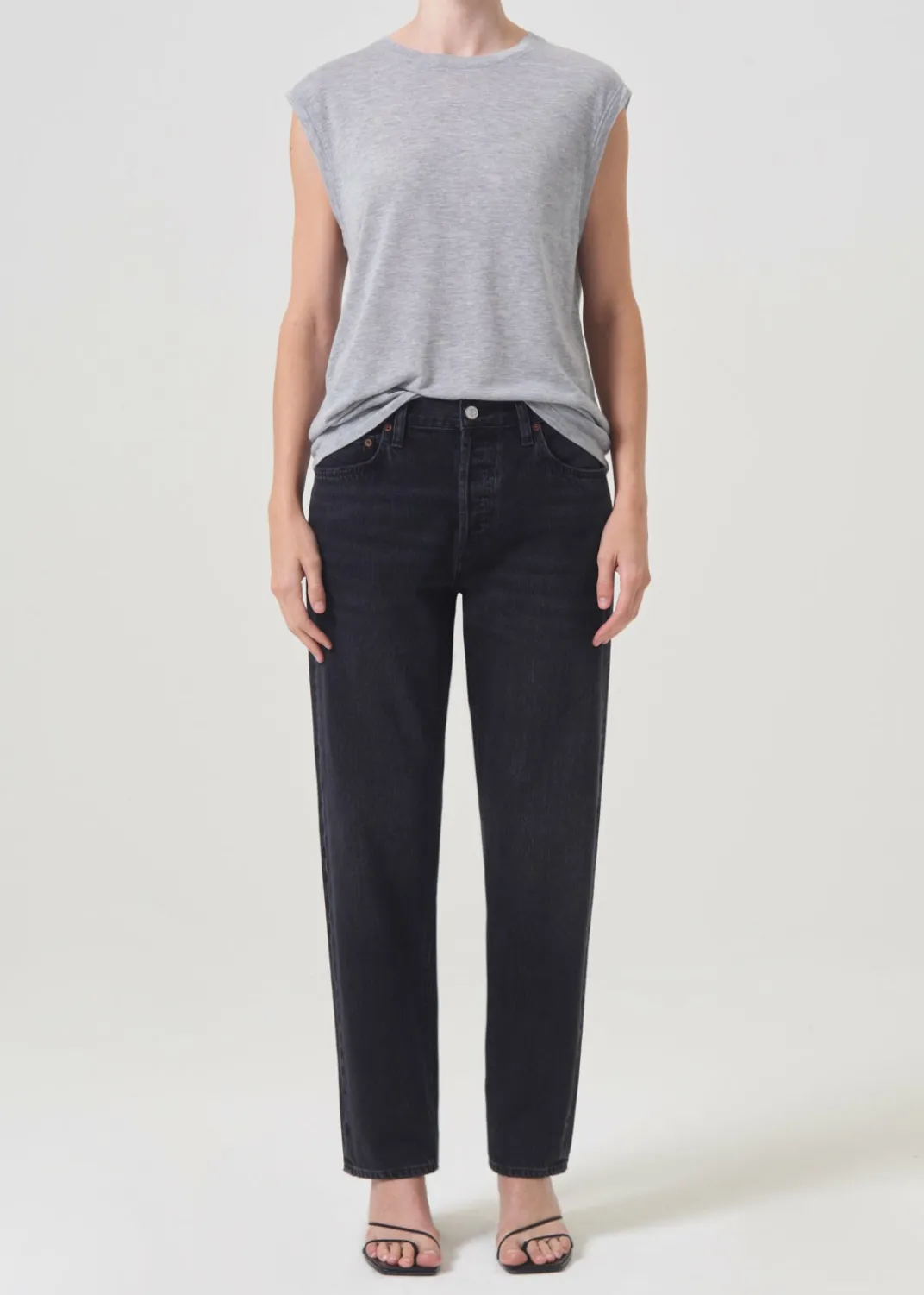 Clearance AGOLDE Parker Long Jean In Hitch