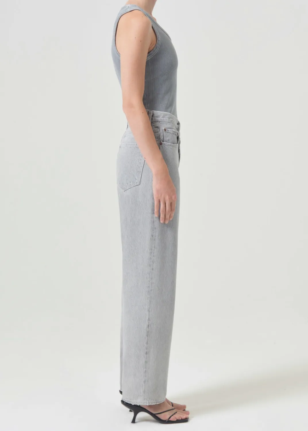 Hot AGOLDE Poppy Tank In Mirror Ball