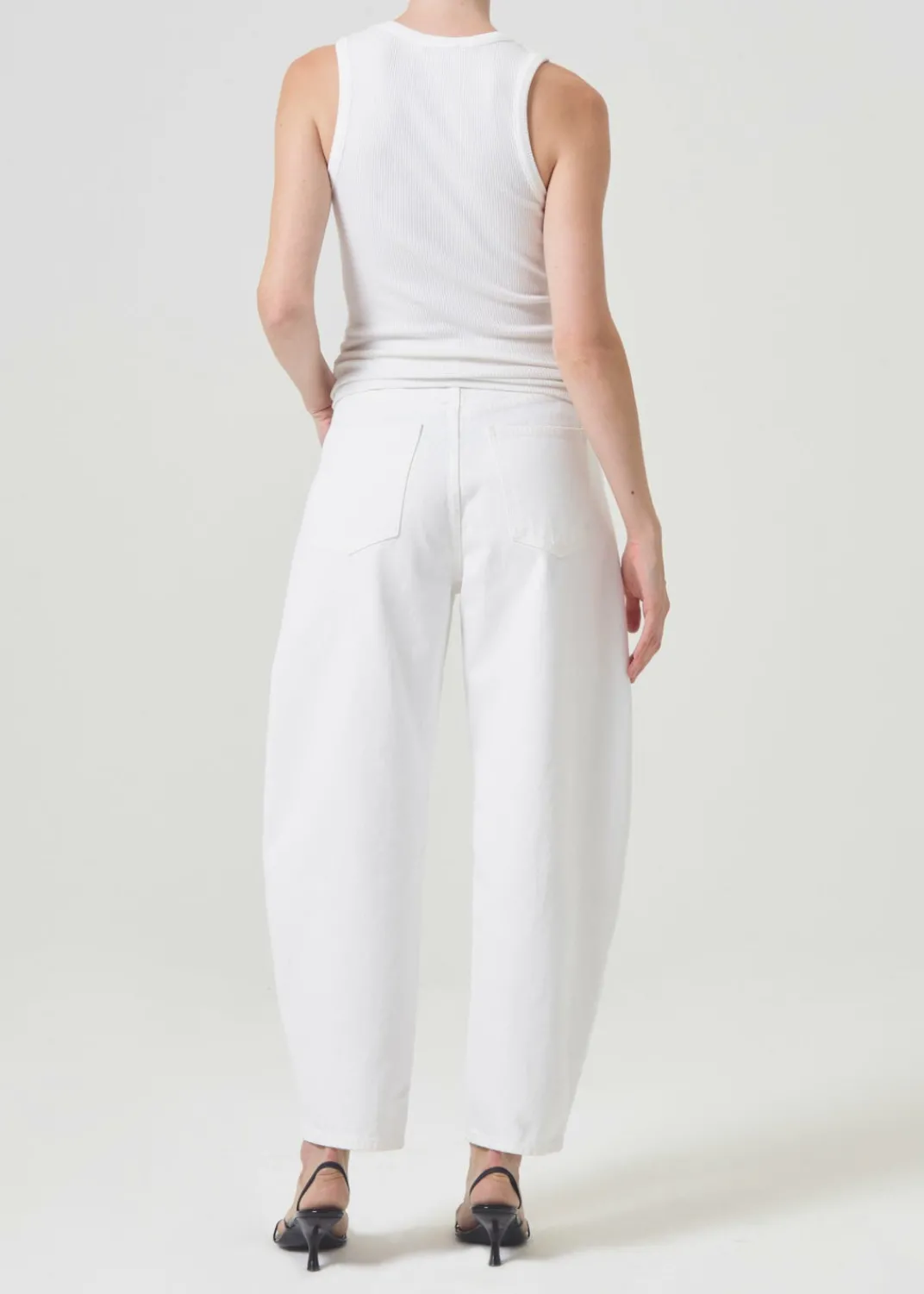 Flash Sale AGOLDE Poppy Tank In White