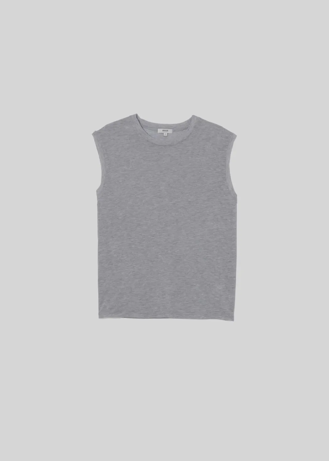 Hot AGOLDE Raya Muscle Tee In Grey Heather