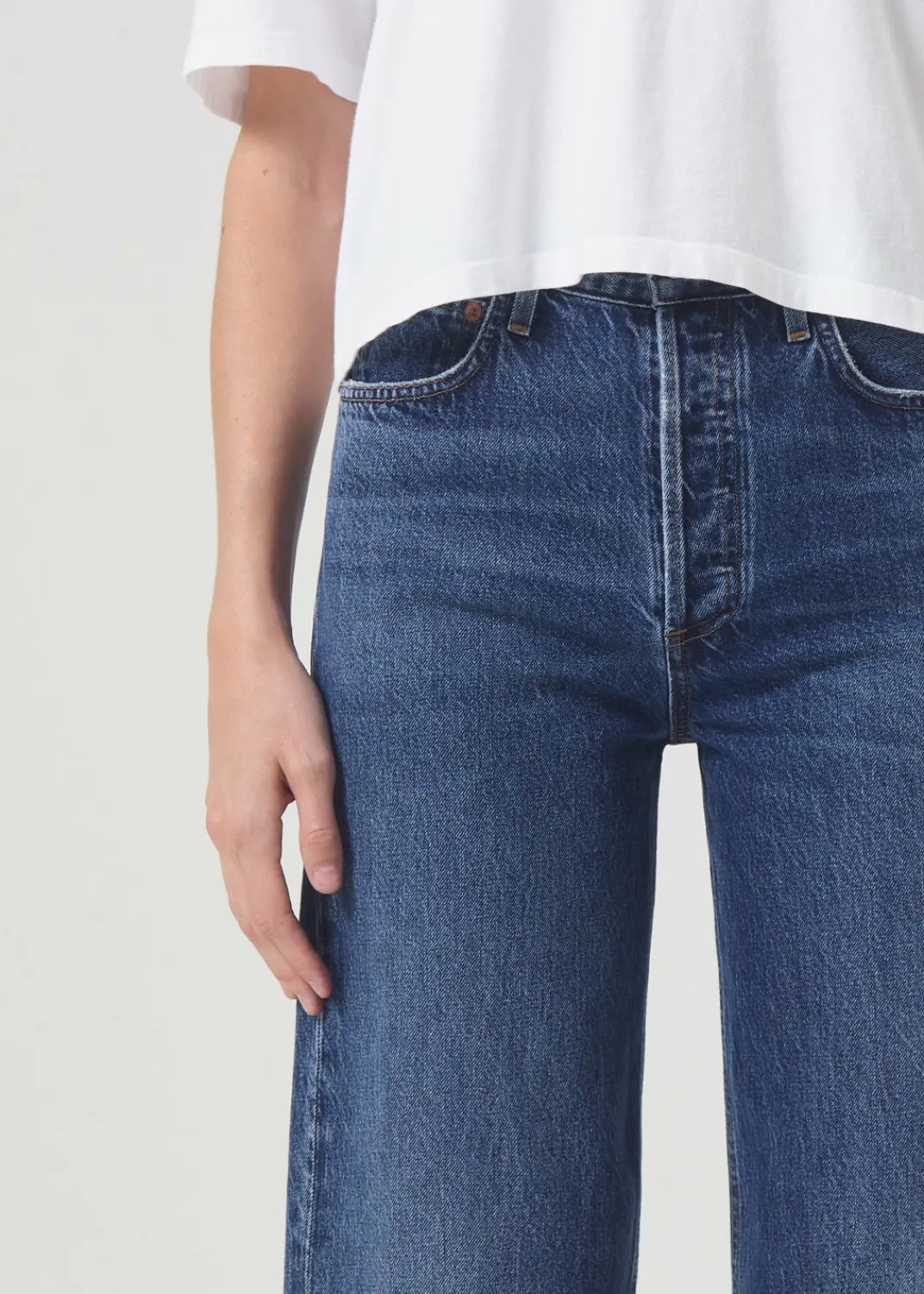 Fashion AGOLDE Ren Jean In Control