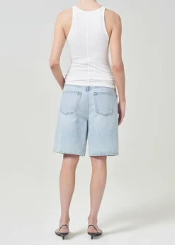 Discount AGOLDE Risha Short In Fragment
