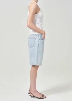 Discount AGOLDE Risha Short In Fragment
