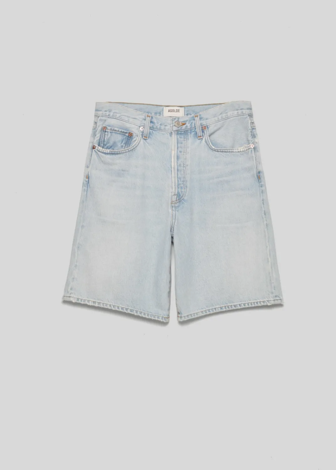 Discount AGOLDE Risha Short In Fragment