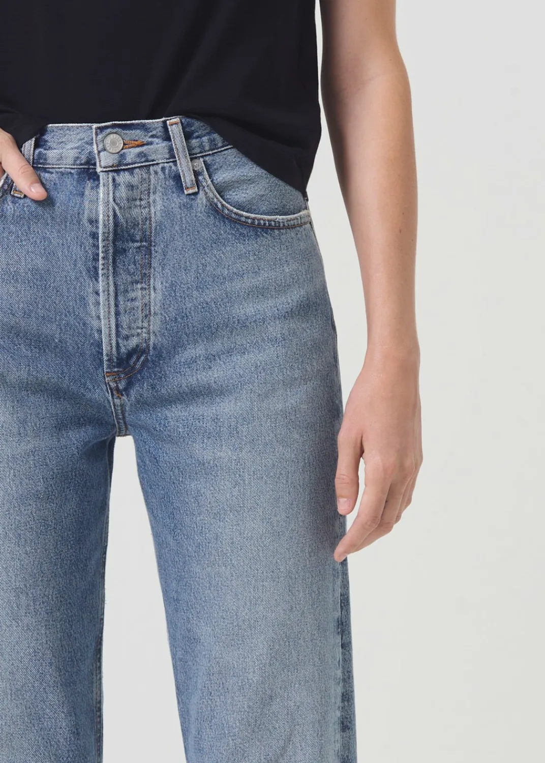 Best AGOLDE 90'S Pinch Waist High Rise Straight In Navigate