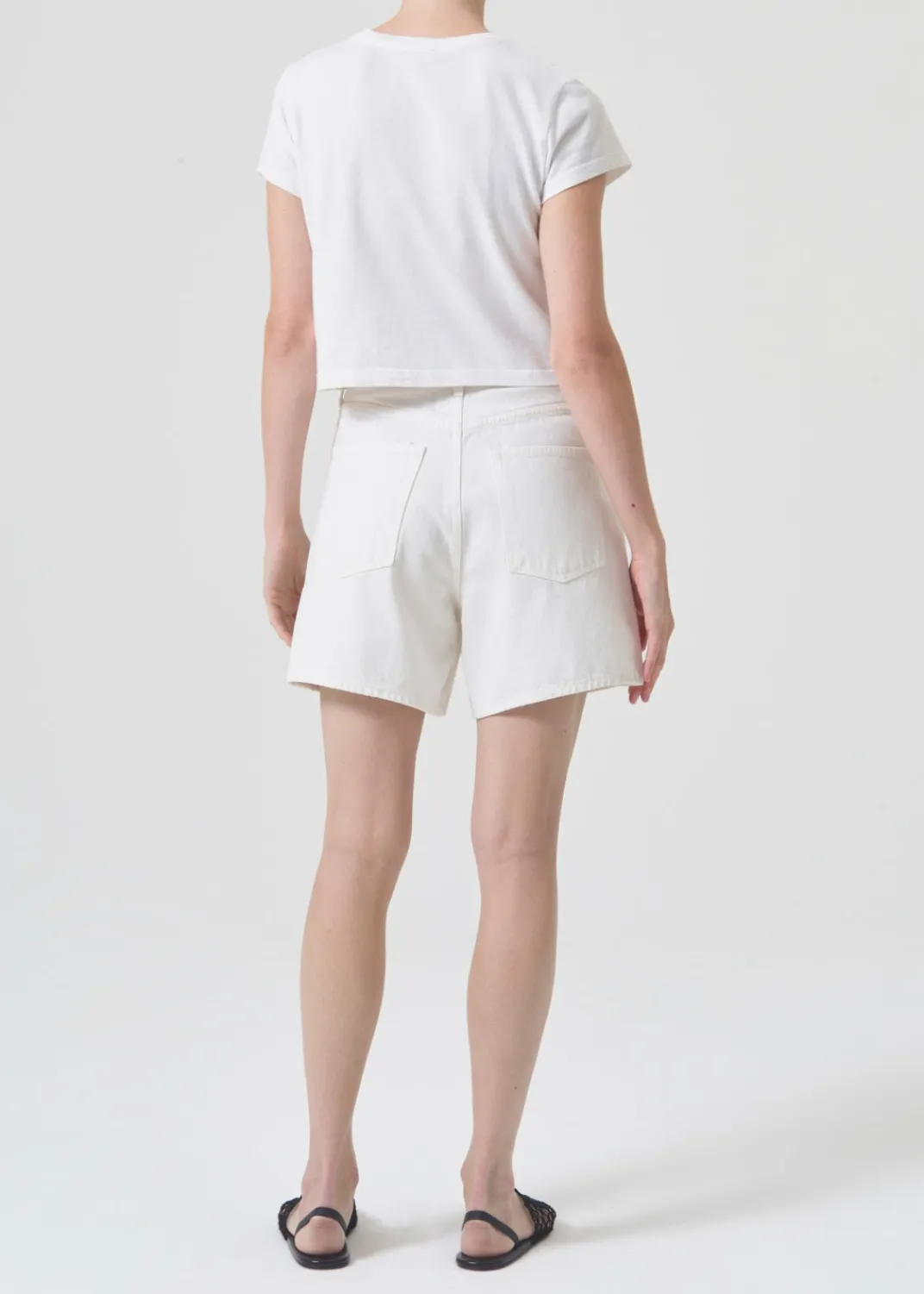 Best AGOLDE Stella High Rise Short In Fortune Cookie
