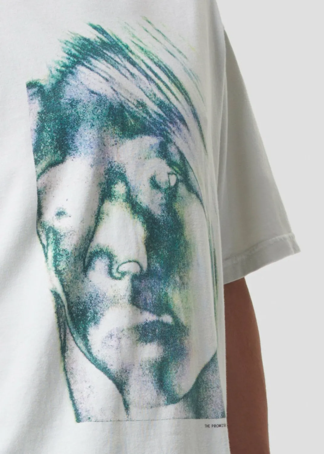 Clearance AGOLDE Sumner Tee (Kim) In Ice Cabbage