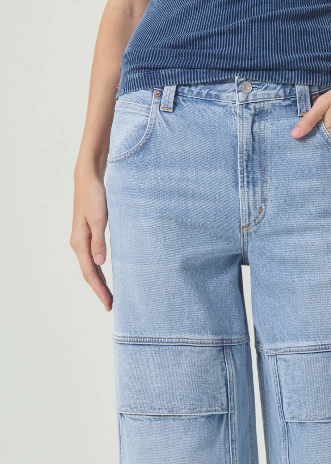 Online AGOLDE Tanis Utility Jean In Conflict